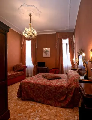 Letto o letti in una camera di Hotel Ateneo
