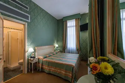 Letto o letti in una camera di Hotel Villa Delle Palme