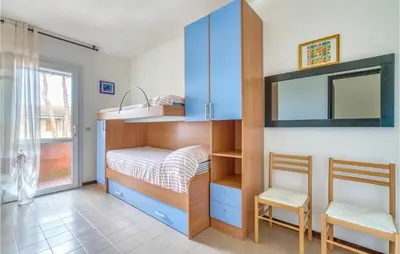 Letto o letti in una camera di Pigne