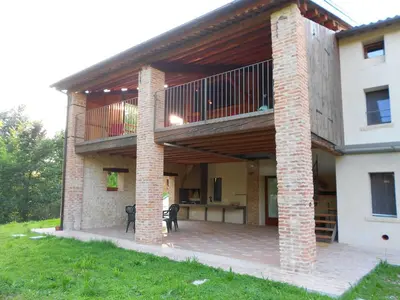 Planimetria di Asolo Retreat with Garden