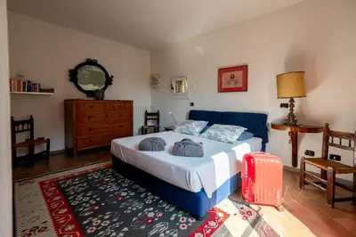 Letto o letti in una camera di Agriturismo Terre Bianche