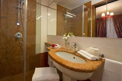 Bagno di Villa Pace Park Hotel Bolognese