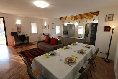 Cucina o angolo cottura di Casa al Piave - appartamento a 5 km dal mare