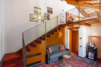 Area soggiorno di Eurostars Residenza Cannaregio
