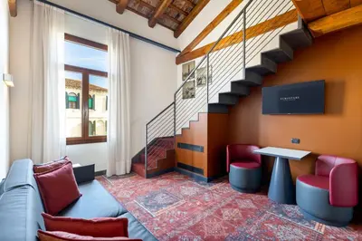 Area soggiorno di Eurostars Residenza Cannaregio