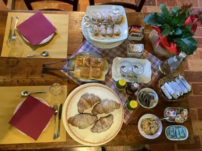 Cibo presso l'agriturismo o nelle vicinanze