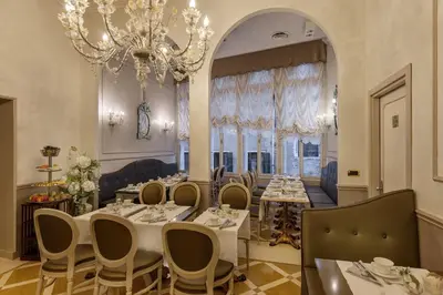 Area soggiorno di Hotel Ca' dei Conti
