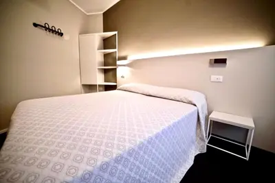 Letto o letti in una camera di Hotel Centrale