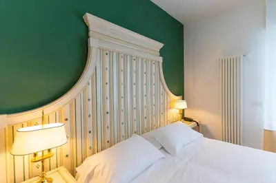 Letto o letti in una camera di Hotel Universal Terme