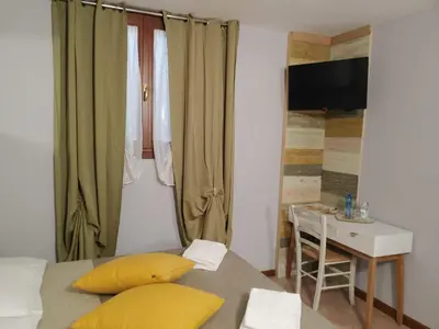 TV o dispositivi per l'intrattenimento presso Bed & Breakfast Ca'Bassano