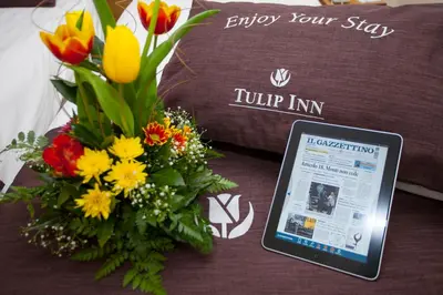 Certificato, attestato, insegna o altro documento esposto da Tulip Inn Padova