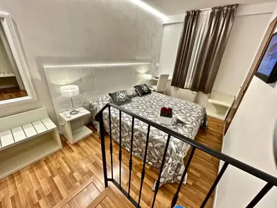 Letto o letti in una camera di Hotel Vivit ***S