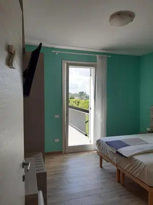 Letto o letti in una camera di TerraLuna