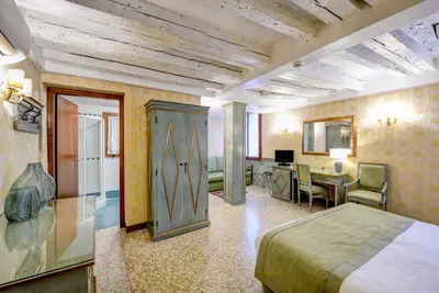 Letto o letti in una camera di Locanda La Corte