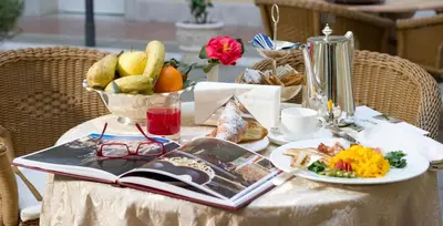 Cibo presso l'hotel o nelle vicinanze