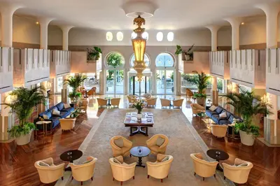 Area soggiorno di Hotel Excelsior Venezia