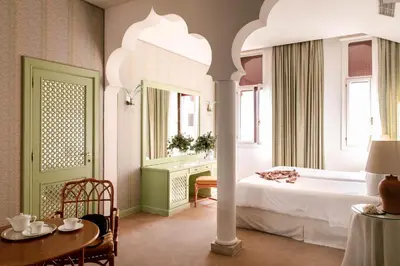 Letto o letti in una camera di Hotel Excelsior Venezia