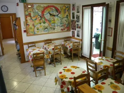 Area soggiorno di Hotel Adua