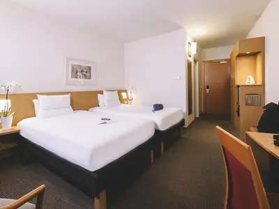 Letto o letti in una camera di Novotel Venezia Mestre Castellana