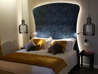 Letto o letti in una camera di Hotel Campo Marzio