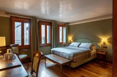 Letto o letti in una camera di Hotel Montecarlo