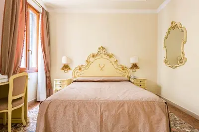 Letto o letti in una camera di Locanda Al Leon