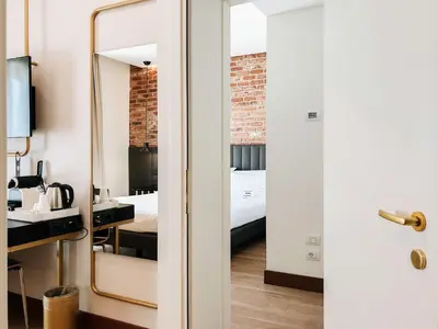 Letto o letti in una camera di Best Western Hotel Tritone