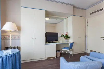 TV o dispositivi per l'intrattenimento presso Hotel Bristol Buja