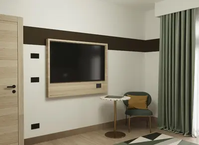 TV o dispositivi per l'intrattenimento presso BEST WESTERN Titian Inn Hotel Venice Airport
