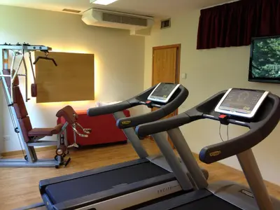 Palestra o centro fitness di Park Hotel Villa Fiorita