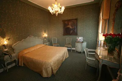 Letto o letti in una camera di Locanda Cà del Brocchi