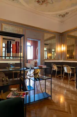 Area soggiorno di Hotel Antico Doge - a Member of Elizabeth Hotel Group