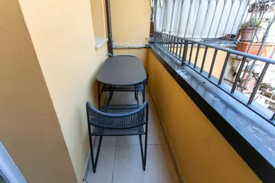 Balcone o terrazza di Residenza SubitoSanto - Appartamento con balconcino 