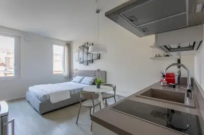 Cucina o angolo cottura di Residenza SubitoSanto - Appartamento 5B 