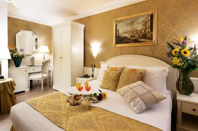Letto o letti in una camera di Duodo Palace