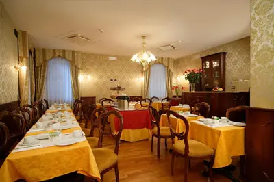 Area soggiorno di Hotel Gorizia a La Valigia
