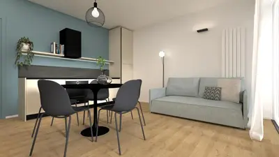 Area soggiorno di Jesolo Design Apartments - NEW 2025 - Central near the beach