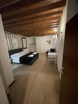 Letto o letti in una camera di Dimora Blu Suite