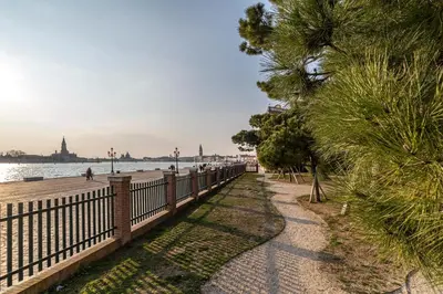 Paesaggio naturale nelle vicinanze dell'affittacamere