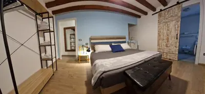 Letto o letti in una camera di Cà Wanda