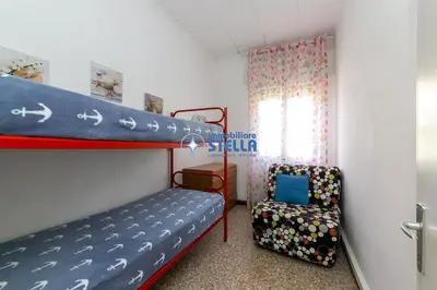 Letto o letti in una camera di Villa Carla