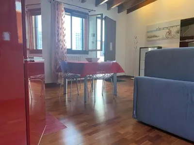 Area soggiorno di Tre Archi your apartment
