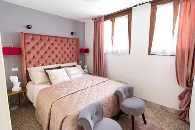 Letto o letti in una camera di APPARTAMENTO STELLA