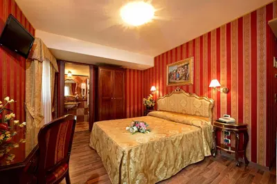 Letto o letti in una camera di Antico Panada