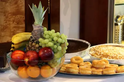Cibo presso l'hotel o nelle vicinanze