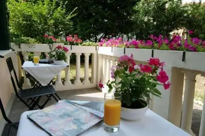 Balcone o terrazza di Villa Crispi