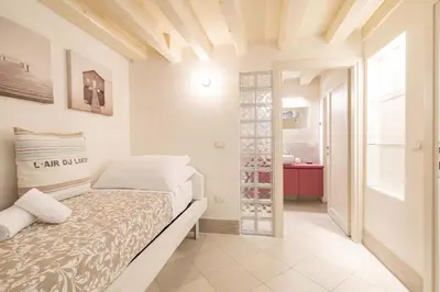 Letto o letti in una camera di Residenza 3B