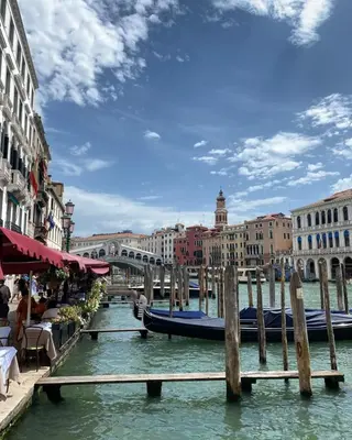 Vista sul fiume nelle vicinanze dell'hotel