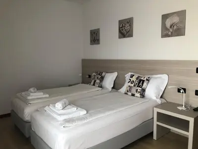 Letto o letti in una camera di HOME NUOVA OSTIGLIA