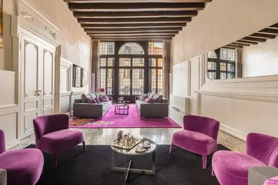 Area soggiorno di Palazzo Soranzo Noble Floor R&R